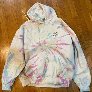 2 Fun Colorful Tops-XL-Illustrated Society Hoodie-Mallory Ervin Sweatshirt
